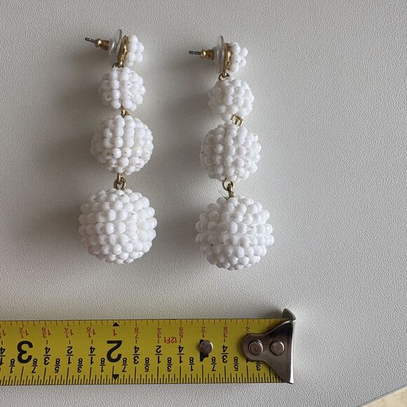 Beaded Drop Earrings - Picture 4 of 5